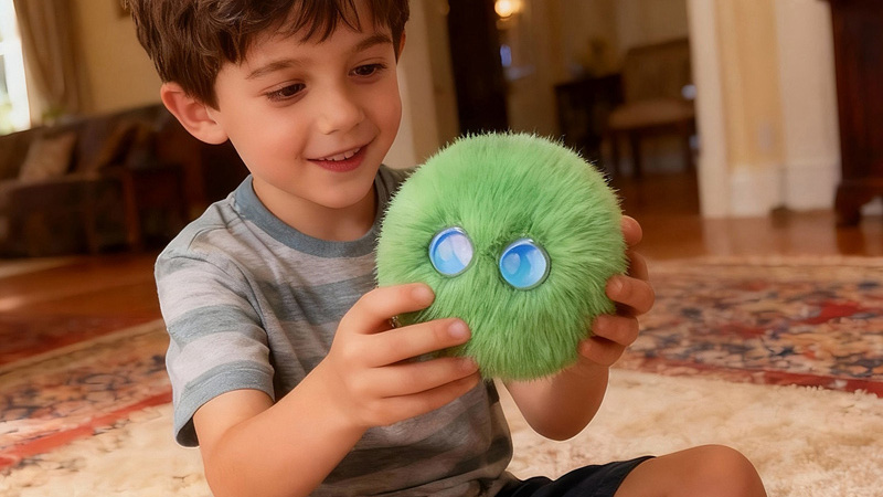 Eco-Friendly Recycled Fabric AI Plush Toys Mass Production Launched