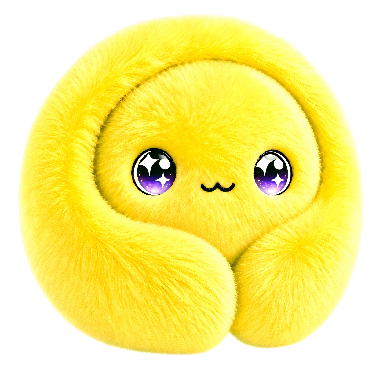 AI Plush Companion Ball, Yellow