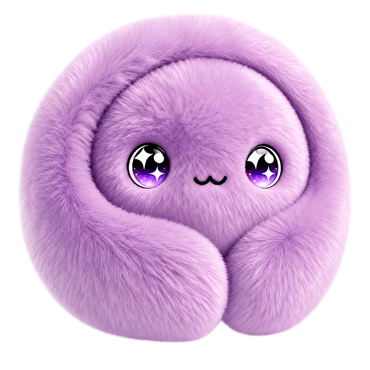 AI Plush Companion Ball, Purple